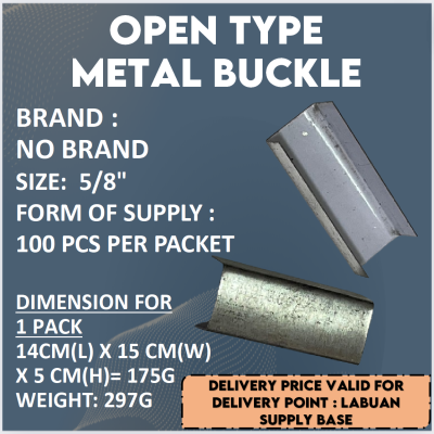 OPEN TYPE  METAL BUCKLE