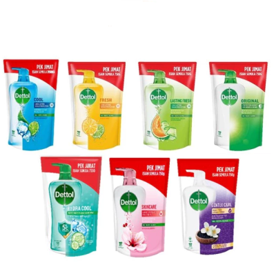 Shower Wash Refill Pack 720gx12pkt carton