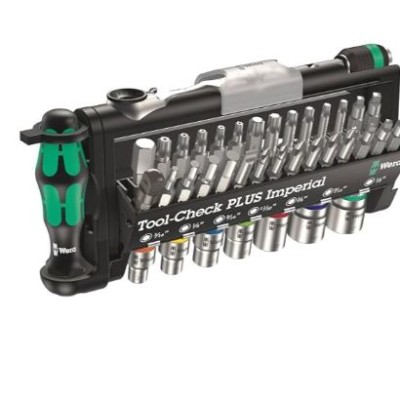 Wera 05056491001 Tool-Check Plus Imperial, 39 Pieces