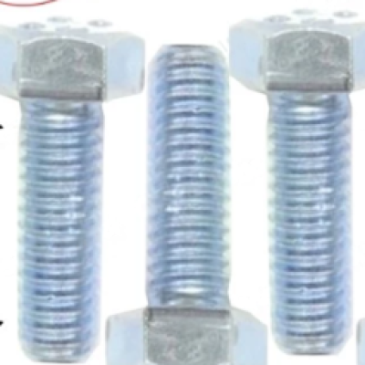 M10 X 40MM GR88 HIGH TENSILE HEXAGON BOLT , NUT & WASHER - ZINC PLATED (CLASS8)