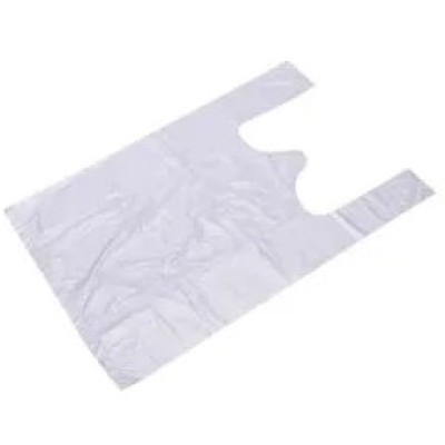 SINGLET PLASTIC BAG HD WHITE 18X22X500G 1KG