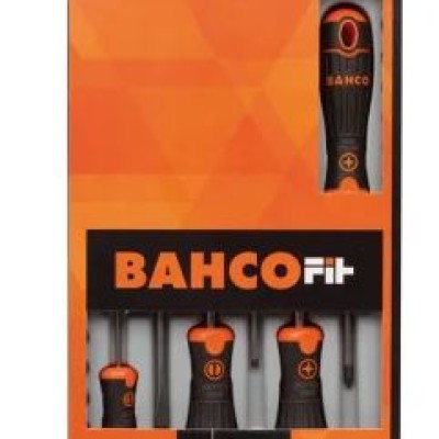 *Bahco B219.016 Pozidriv; Slotted Screwdriver Set, 6-Piece