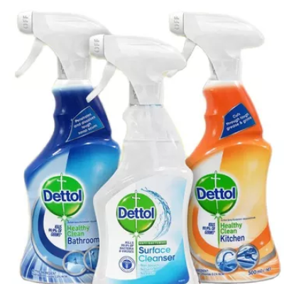 DETTOL Triggers Surface Cleaner Kitchen Cleaner Bathroom Cleaner 500ML