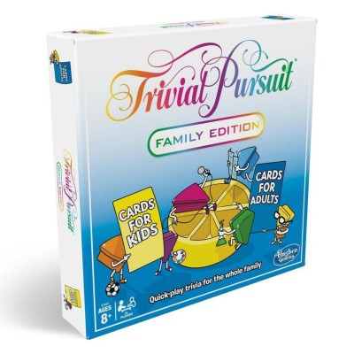 *Hasbro Trivial Pursuit Family Edition Board Game