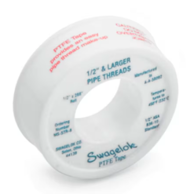 Swagelok MS-STR-8 PTFE Tape Thread Sealant, 1 2 X 288 " (12.7 X 732 CM)