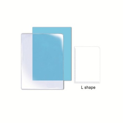 *A4 Size Clear Holder L-Shape (Transparent Folder File) - 10 pcs