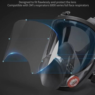 Scratch Protective Film Face 6885 Painting Spraying 3M 6800 Gas Mask Respirator
