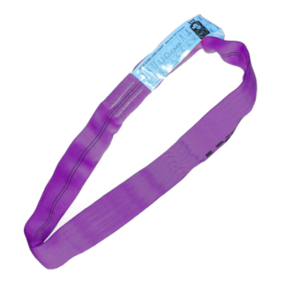 30MM WIDTH WLL 1 TONNE X 6 MTR EFFECTIVE LENGTH POLYESTER ENDLESS ROUND WEBBING SLING (BST) SF 7:1 C W VISUAL INSPECTION CERT & TAG