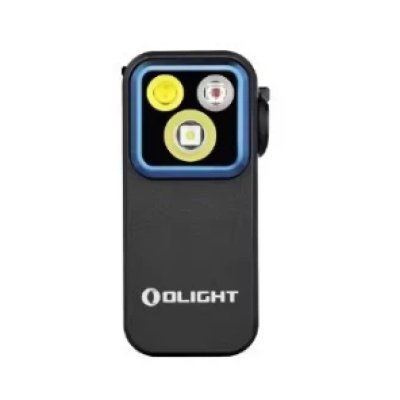 Olight Oclip Pro 500 Lumens Clip on Flashlight with Floodlight Spotlight and Red Light