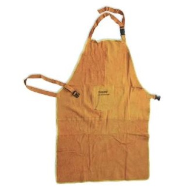 Proguard High Quality Split Cow Leather Body Protective Apron for Welding, Heat, Spark WPG-218GY
