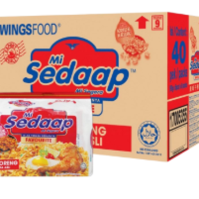 Mi Sedaap Mi Goreng Asli 5 x 91g x 8 bags ( 1 Box)