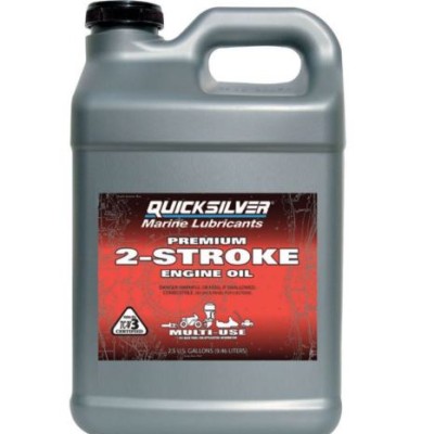 Quicksilver Outboard Marine Lubricants 2-Stroke Lubricant 2T TC-W3 Engine Oil (4L)