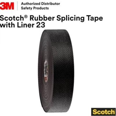 3M Scotch 23 Rubber Splicing Tape  Electrical Tape  Suitable for jacketing high-voltage splices  19mm X 9m