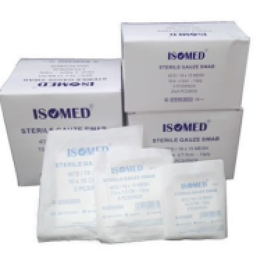 STERILE GAUZE SWAB 5x5cm