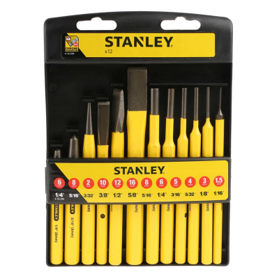 Stanley 4-18-299 Pin  Punch Set