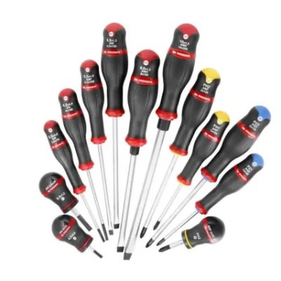 *Facom ATWH.J13 Compact Phillips, Pozidriv, Slotted Screwdriver Set 13 Piece