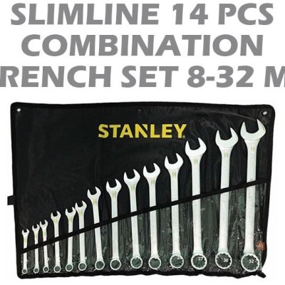 Stanley Slimline 14pcs Combination Wrench Set 8 - 32mm STMT80944-8 B2B,HARDWARE