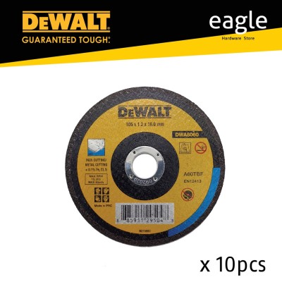 *Dewalt DWA8060 100 x 1.2 x 16mm Inox Metal Cutting Disc [10s]