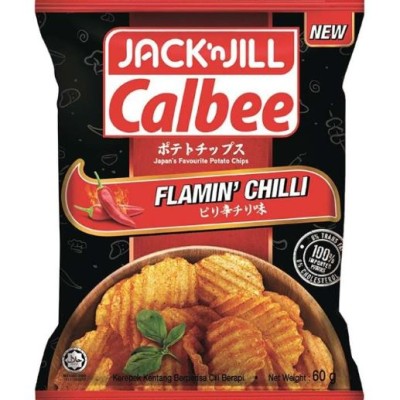 JACK & JILL SNACK CALBEE (FLAMIN CHILLI)