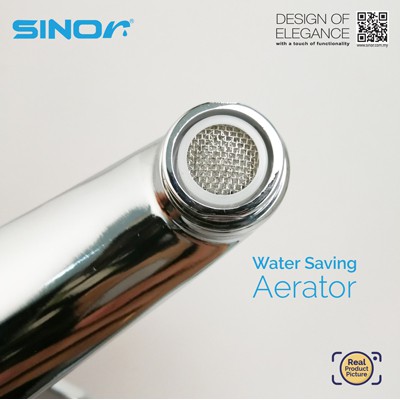 Sinor S-706 Bathroom Faucet Pillar Mounted Basin Water Water Saving Sink Tap       /       Cold Tap, SINOR S-706