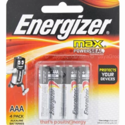 ALKALINE BATTERY AAA, 4PCS PACK
