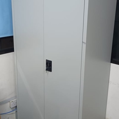 METAL FULL HEIGHT SWING DOOR CUPBOARD 915 x 457 x 1829MM  - 5-TIERS [4 ADJUSTABLE SHELVES]