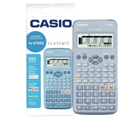 Classwiz Scientific Calculator FX-570EX Blue