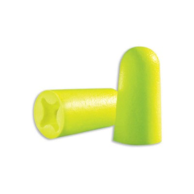 UVEX 2112.001 X-Fit Disposable Earplugs,37 dB, Lime, Uncorded, 200pairs per box