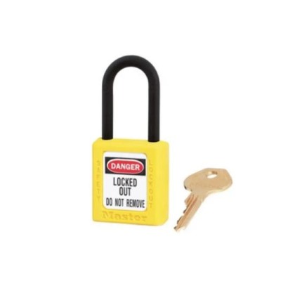 Electrical Padlocks 42mm (Yellow)