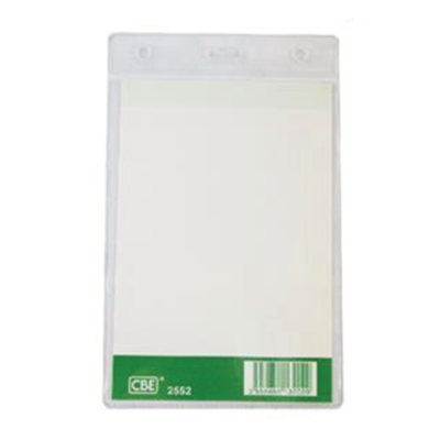 CBE 2552 VERTICAL PVC NAME BADGE WITHOUT CLIP