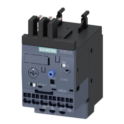Siemens, 3RB Overload Relay 1 NO 1 NC, 1 to 4 A F.L.C, 4 A Contact Rating, 1.5 kW 3