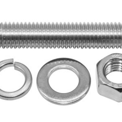 316L stainless steel A4-70 external hex bolt and nut set, extended screws M12.170 (5SETS)