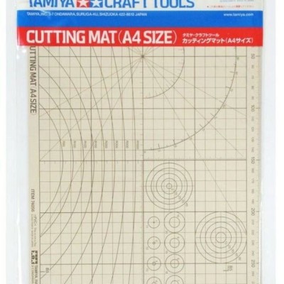 Tamiya Cutting Mat (A4 Size Beige) - 74056