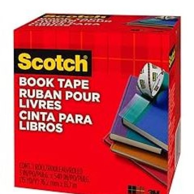 3M Scotch 845 Book Tape, 3 In X 15 Yd