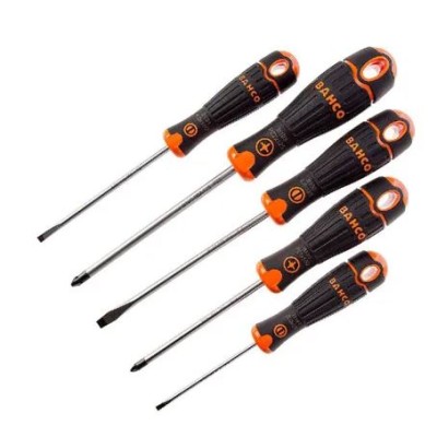 *Bahco B219.008 Phillips; Slotted Screwdriver Set, 8-Piece