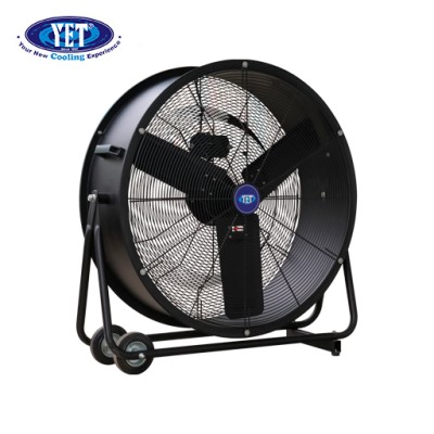 YET HVF75N Heavy Duty Powerful 30'' 30 Inch Industrial Floor Fan Drum Fan 18120m 3h Air Flow Motor Overheat Protection