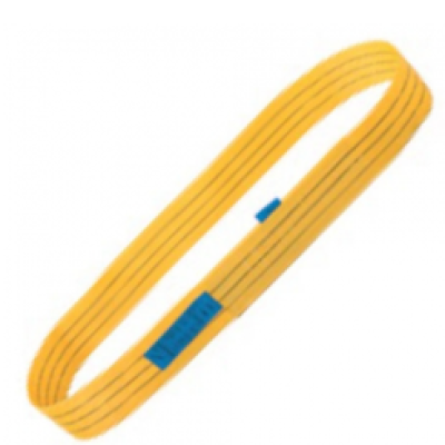 3 TONNE X 6 MTR EFT.LEN POLYESTER ROUND SLING (TECHNOTEX HOLLAND) SF 7:1 C W MILL CERT, VISUAL TEST CERT & SAFETY TAG