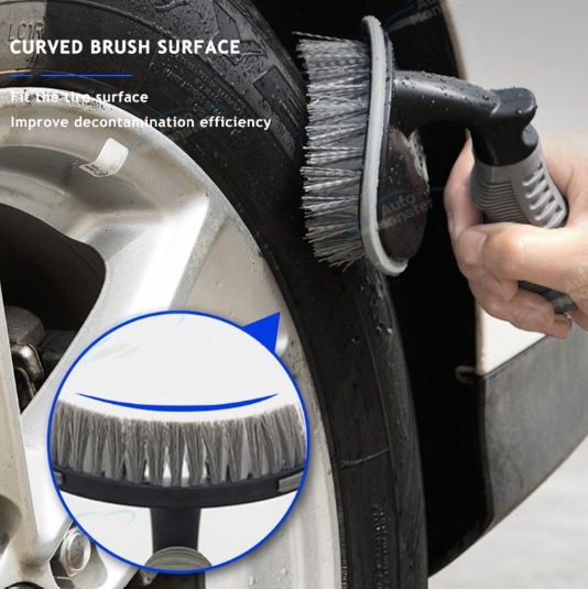 Car Tyre Cleaning Brush (Rim & Tyre Brush)