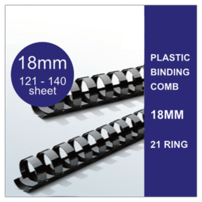 Binding Comb 18mm 21-Ring
