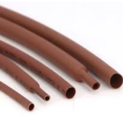 HellermannTyton Heat Shrink Tubing, Brown 19.1mm Sleeve Dia. x 5m Length