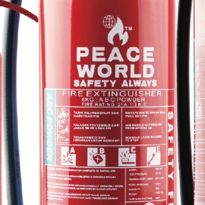 PEACE WORLD 6KG ABC POWDER FIRE EXTINGUISHER
