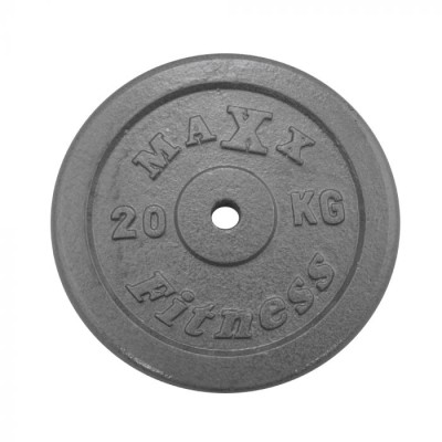 *MAXX CAST IRON WEIGHT PLATE - 2 x 15KG
