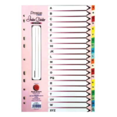 Campap A-Z Colours Index Divider (CA4905)