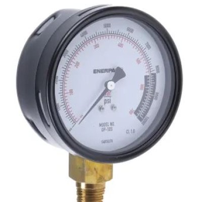 Enerpac Analogue Pressure Gauge 700bar Bottom Entry, GP10S, 0bar Min