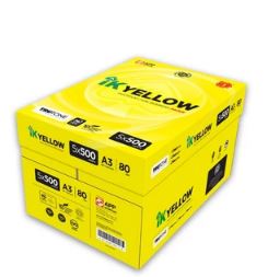 IK Yellow A3 Copier Paper 80gsm 500 Sheet (1 carton      /      5 ream)