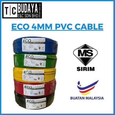 CU PVC CABLE 4MM 100 METER ECO