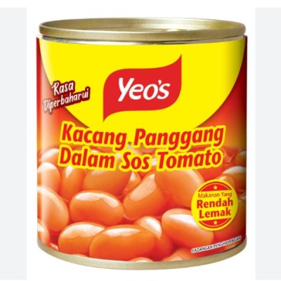 YEO'S BAKED BEANS 300GMx24CANS [1CTN]