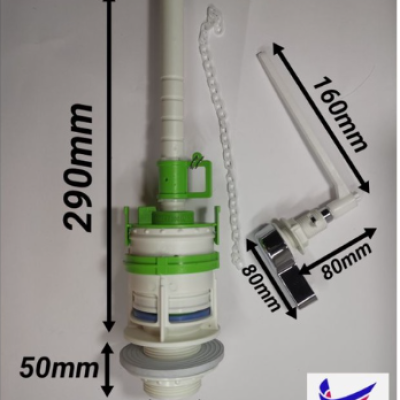 * FISH BRAND TOILET LOW LEVEL CISTERN SIPHON LIFT UP VALVE [40MM  50 MM]