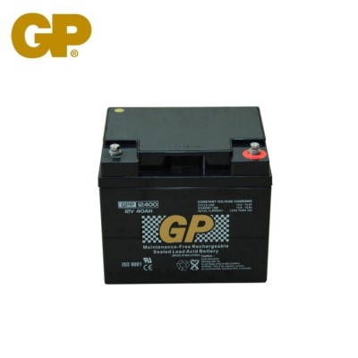 *GP 12V 40Ah Rechargeable Sealed Lead Acid Battery - GPP12400