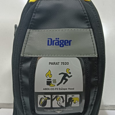 Draeger Parat 7520 Soft Pack c w Shoulder Harness